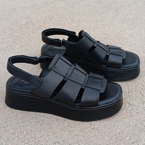 Free People Vagabond Courtney Platform Fisherman Sandals Open Toe Shoes